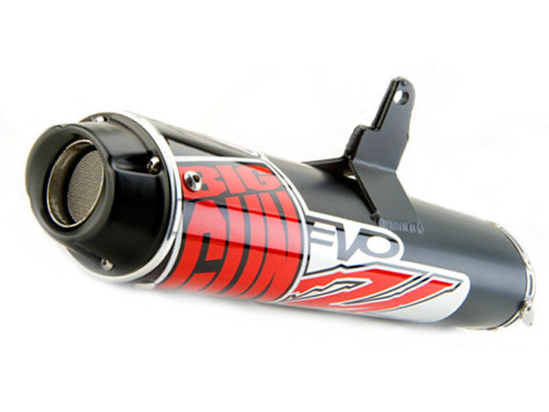 BIG GUN EXHAUST SYSTEMS Yamaha YFM700 Evo Black Slip On Exhaust Silencer click to zoom image