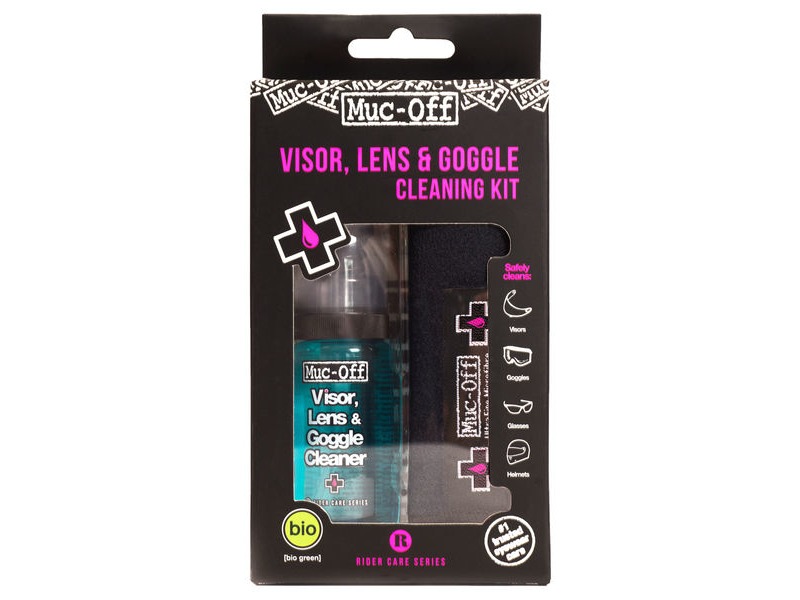 MUC-OFF Visor lens and Goggle clean kit click to zoom image
