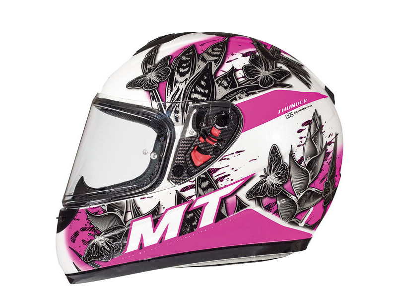 MT Thunder Breeze (Kids) Wht/Pink click to zoom image