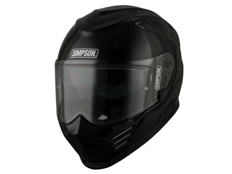 SIMPSON Venom Solid (ECE-22.06)- Gloss Black click to zoom image