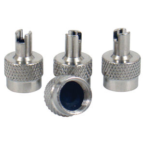 WELDTITE KEY METAL VALVE CAPS Pk4 (05004) 