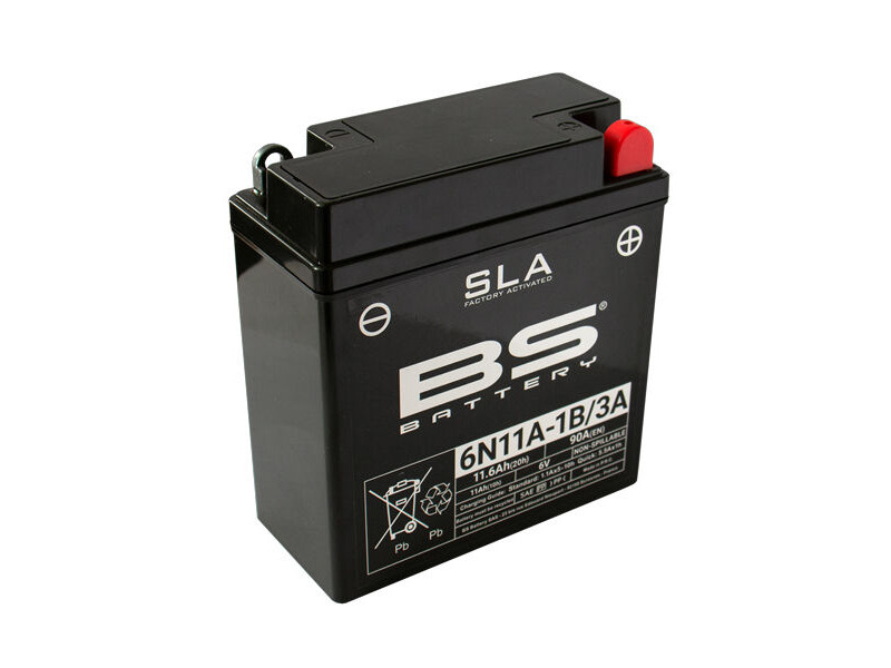 BS BATTERIES 6N11A-1B/3A SLA (WC) Factory Activated Battery click to zoom image