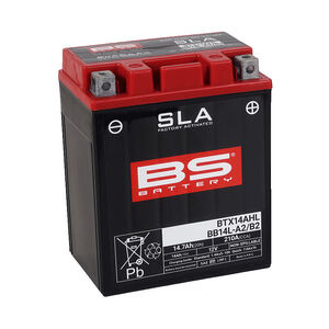 BS BATTERIES BTX14AHL / BB14L-A2/B2 SLA (WC) Factory Activated Battery 