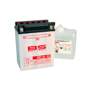 BS BATTERIES BB14L-B2 (DC) Combi-Pack Dry Battery 