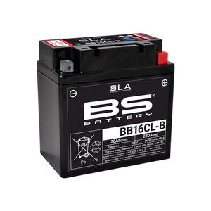 BS BATTERIES BB16CL-B SLA (WC) Factory Activated Battery 