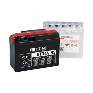 BS BATTERIES BTR4A-(CP) Combi-Pack MF Battery 