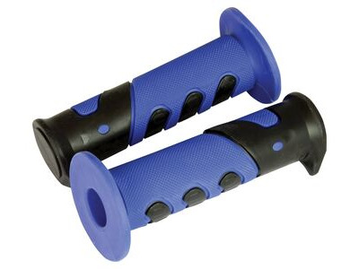 BIKE IT MX Competition Grips Blue / Black