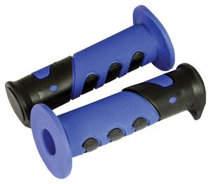 BIKE IT MX Competition Grips Blue / Black 