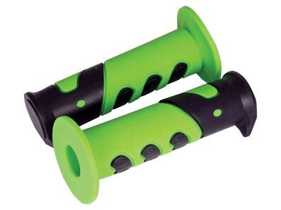 BIKE IT MX Competition Grips Green / Black