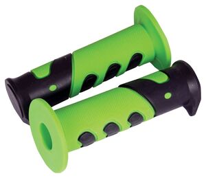 BIKE IT MX Competition Grips Green / Black 