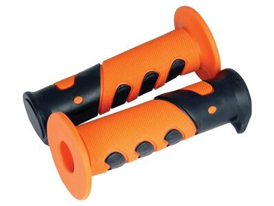 BIKE IT MX Competition Grips Orange / Black