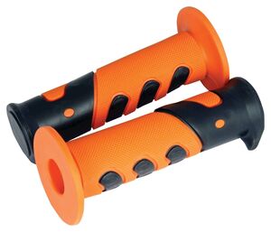 BIKE IT MX Competition Grips Orange / Black 