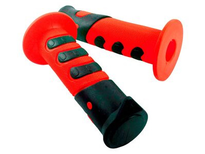 BIKE IT MX Competition Grips Red / Black