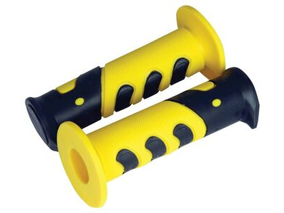 BIKE IT MX Competition Grips Yellow / Black