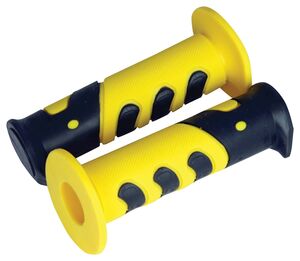 BIKE IT MX Competition Grips Yellow / Black 