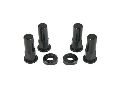 BIKE IT Black Rim Lock Nut Kit