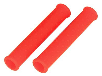 BIKE IT Protective Silicone Lever Sleeves Red