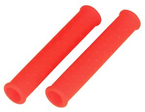 BIKE IT Protective Silicone Lever Sleeves Red 