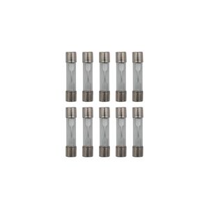 BIKE IT 15amp 25mm Pack Of 10 Glass Fuses 