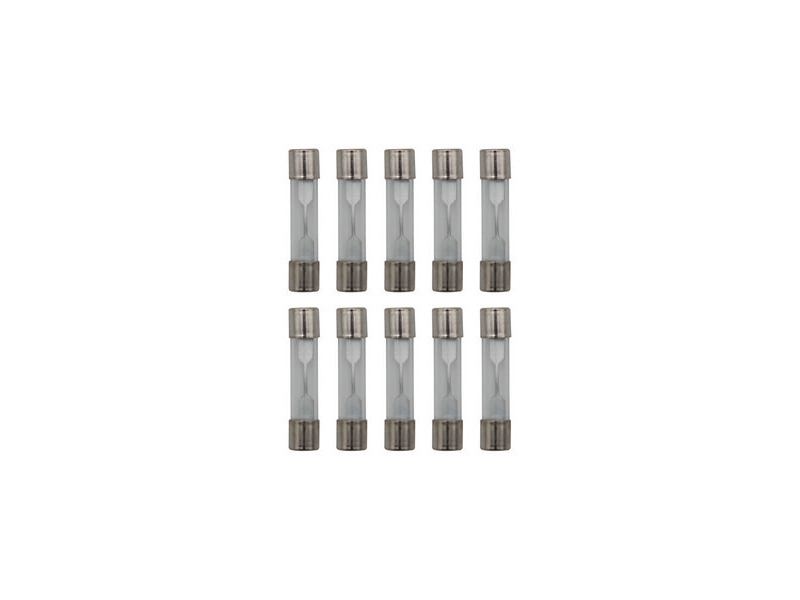 BIKE IT 25amp 25mm Pack Of 10 Glass Fuses click to zoom image