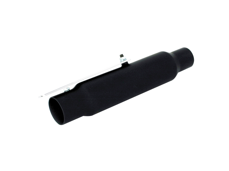 BIKE IT Universal Silencer Shorty Matt Black click to zoom image