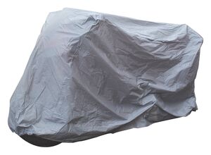 BIKE IT Standard Rain Cover - Grey - XL Fits 1200cc And Over 