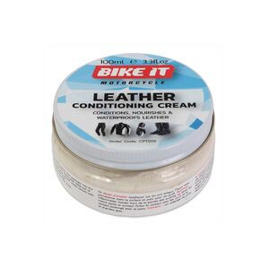 BIKE IT Leather Conditoner And Water Repellency Cream 100g 