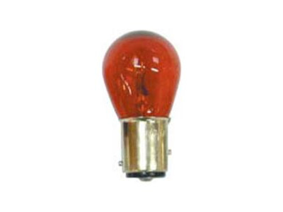 BIKE IT Red Tint Rear Light Bulb For Kawasaki And Yamaha 12V 23/8W S25 BAY15D