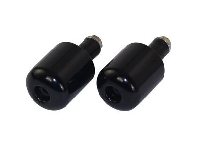 BIKE IT Universal Black 13mm Bar Ends