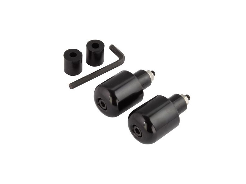 BIKE IT Universal Black 18mm Bar Ends click to zoom image