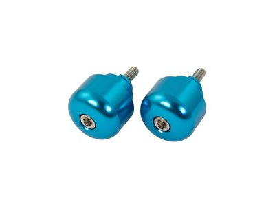 BIKE IT Alloy Honda Blue Bar End Weights