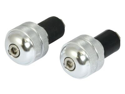 BIKE IT Chrome 13mm Round Bar End Weights