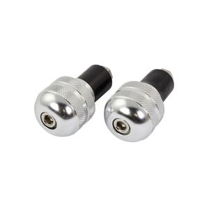 BIKE IT Chrome 18mm Round Bar End Weights 