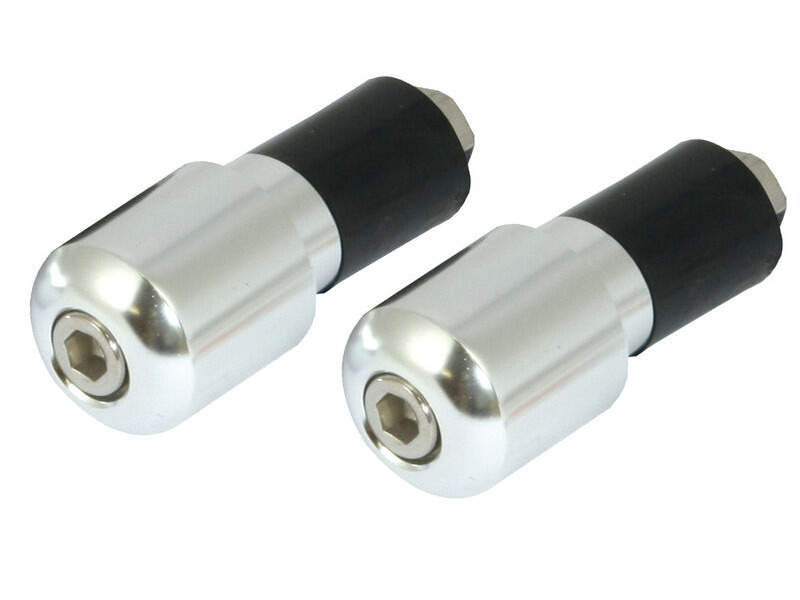 BIKE IT Chrome 13mm Slim Bar End Weights click to zoom image