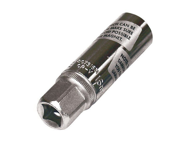 BIKE IT 16mm Magnetic Spark Plug Socket 3/8" click to zoom image