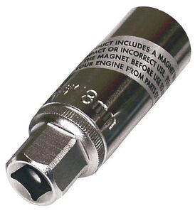 BIKE IT 18mm Magnetic Spark Plug Socket 3/8" 