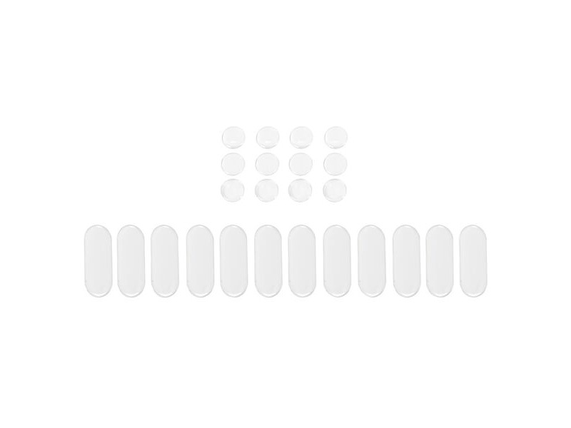 BIKE IT Clear Spots And Stripes Protection Pack Of 24 click to zoom image