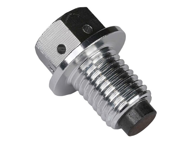 BIKE IT Magnetic Oil Cleaning Bolt - M10 (10mm) x 1.25 Pitch (Silver) click to zoom image
