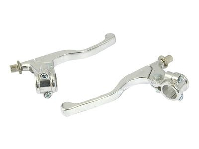 BIKE IT Lever Assembly Universal Short Chrome (Without Mirror Boss)