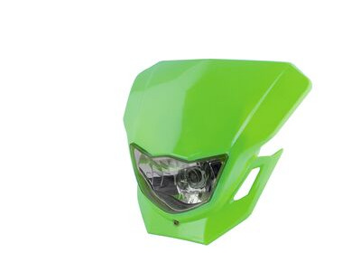 BIKE IT Universal Dart Headlight Green 12V 35/35W