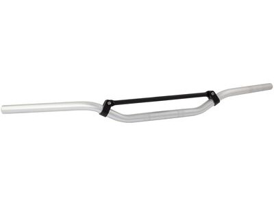 BIKE IT Shot Peen Silver Low Braced Bar