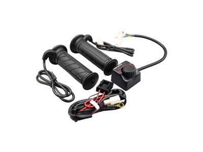 BIKE IT Adjustable Heated Grips With Temperature Control