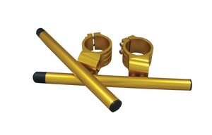 BIKE IT 50mm High Gold Clip-On Bar Kit 