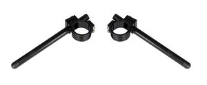 BIKE IT 46mm Black Clip-On Bar Kit 