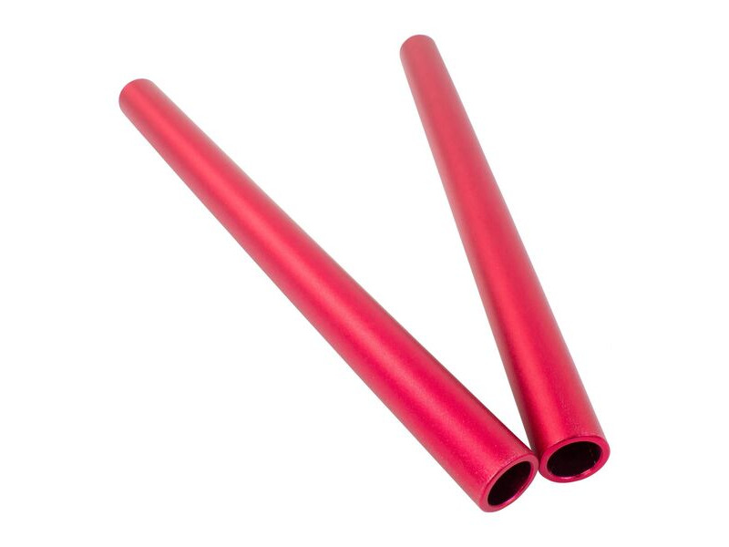 BIKE IT 280mm Matt Red Clip-On Tubes click to zoom image