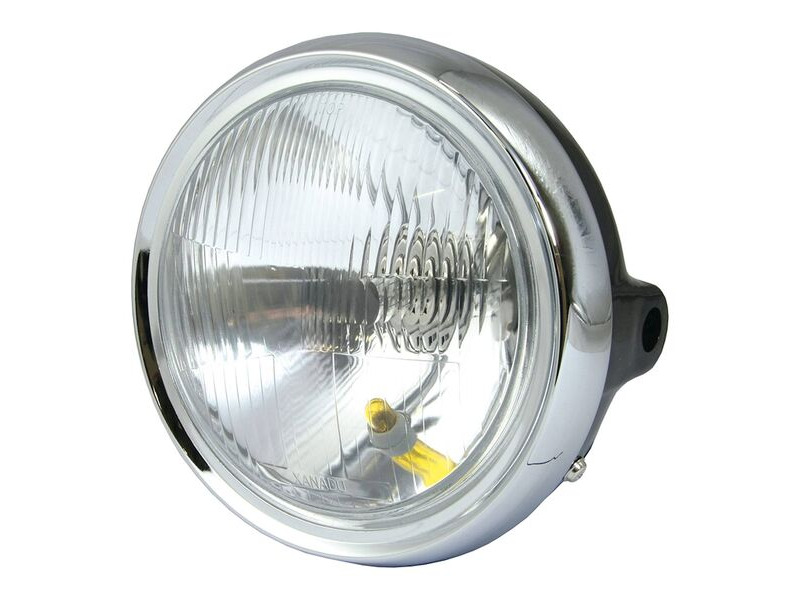 BIKE IT Honda CB250N Headlight With Halogen H4 Bulb 12V 60/55W click to zoom image