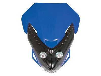 BIKE IT Universal Spectre Fairing Headlight Blue