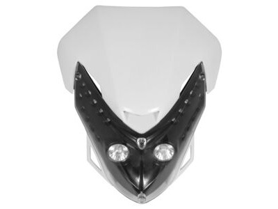 BIKE IT Universal Spectre Fairing Headlight White