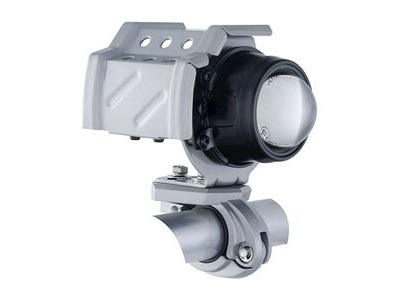 BIKE IT Universal Touring Projector Headlight Hi Beam H8 12V 35W Right Side Bracket