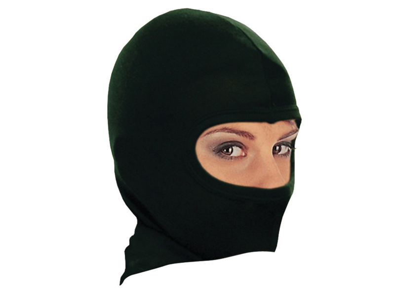 BIKE IT Black Silk Balaclava click to zoom image